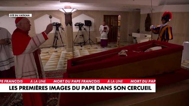 Mort du pape François : le Vatican diffuse les premières images du souverain pontife dans son cercueil (vidéo)