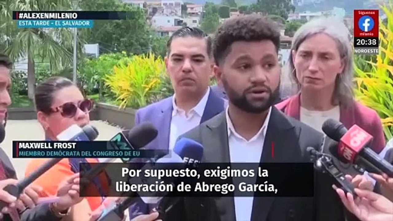 Miembros del Congreso de EU creen en la liberación de Kilmar Ábrego
