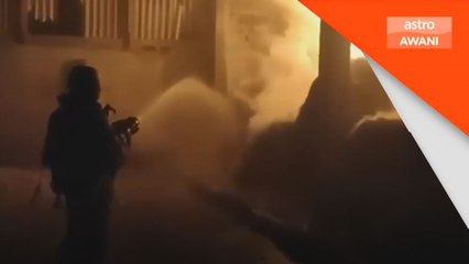 Serangan dron Rusia gegar Odesa, kediaman musnah, kebakaran tercetus