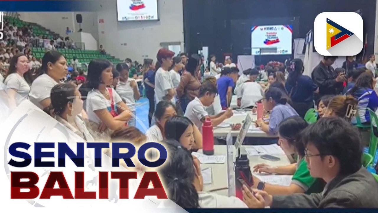 DSWD, nagdaos ng job fair sa San Fernando, Pampanga para sa 4Ps beneficiaries; 35 na 4Ps beneficiaries, hired-on-the-spot