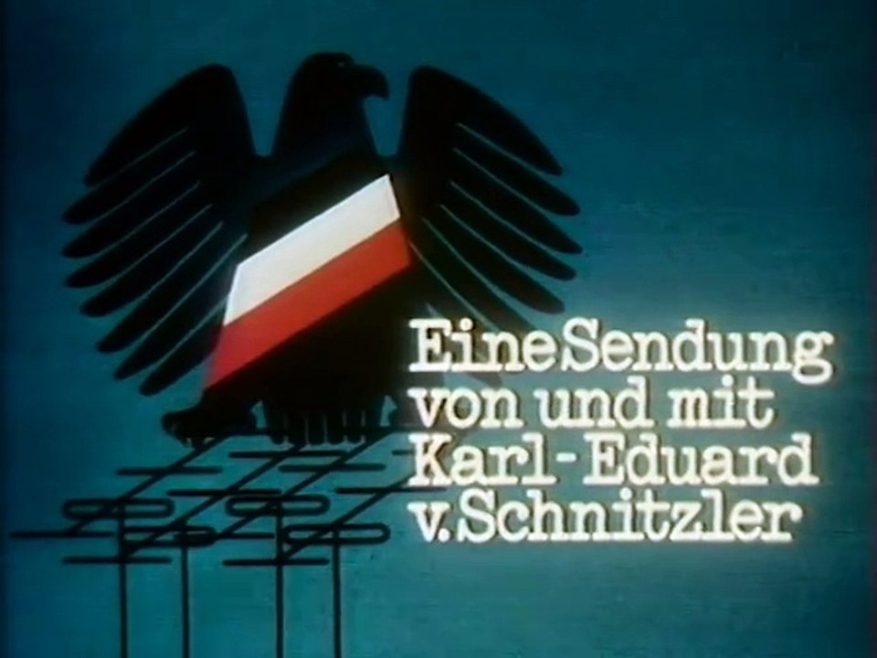 Der schwarze Kanal - 12. Januar 1981 -  Namen sind nicht Schall und Rauch