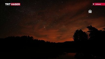 Ankara'da ‘Lyrid meteor yağmuru' gözlemlendi