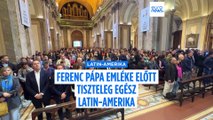 Ferenc pápa: Latin-Amerika gyászolja az első argentin egyházfőt