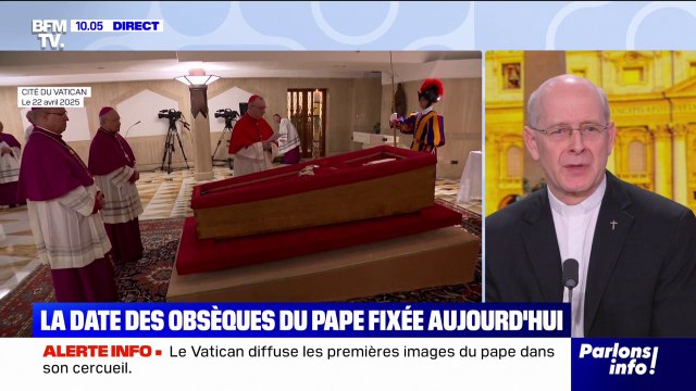 Mort du pape: Il voulait être proche des gens , détaille père Bruno Saintôt, expert auprès de la Conférence des évêques de France