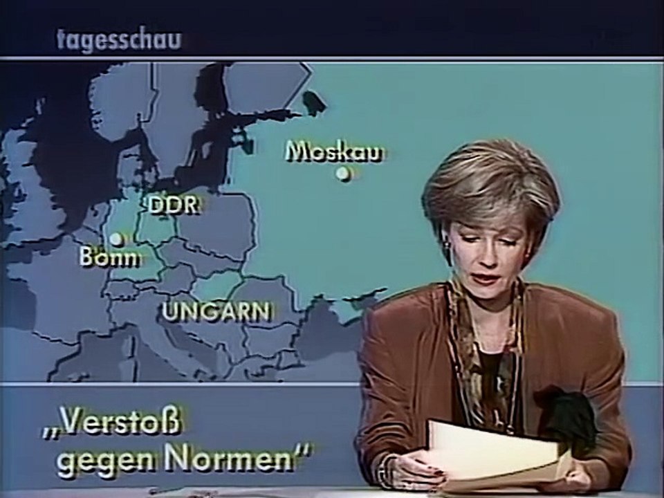 Der schwarze Kanal - 28. August 1989 - Unmenschliche Inszenierung