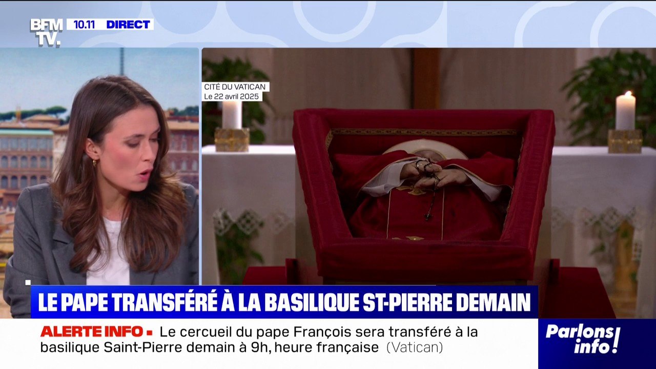 Mort du pape: les obsèques auront lieu ce samedi matin à 10h, heure de Paris, annonce le Vatican