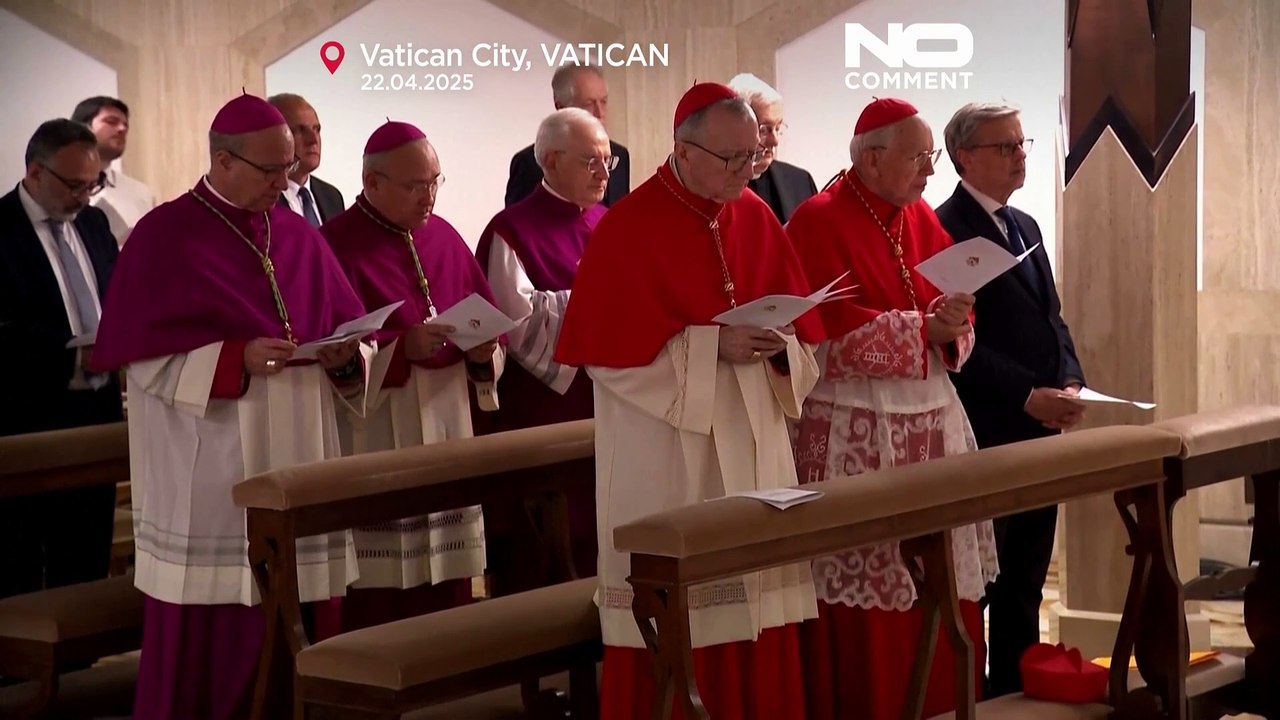 Erste Bilder von Papst Franziskus nach seinem Tod veröffentlicht