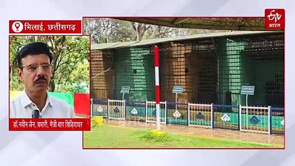 मैत्री बाग जू में गर्मी की नो टेंशन, जानवरों को ठंडक दे रहे शॉवर और चटाई, डाइट का भी रखा जा रहा ध्यान