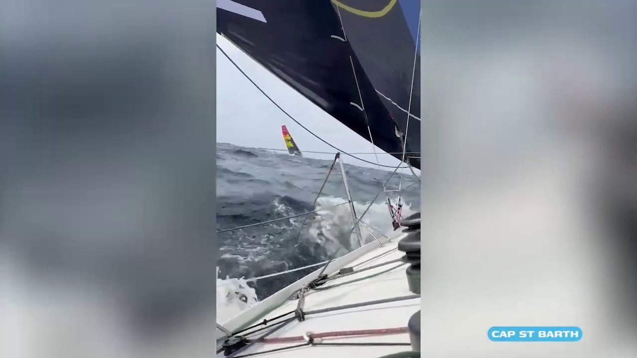 Transat Paprec 2025 : Les premiers mots des marins après une première nuit agitée !