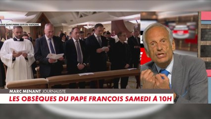 Marc Menant : «On n'est pas devant un homme, on est devant un intercesseur»