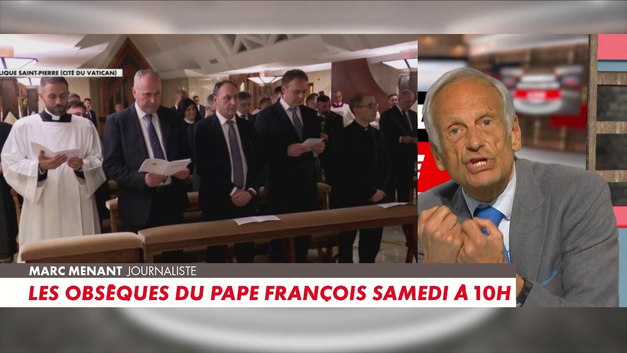 Marc Menant : «On n'est pas devant un homme, on est devant un intercesseur»