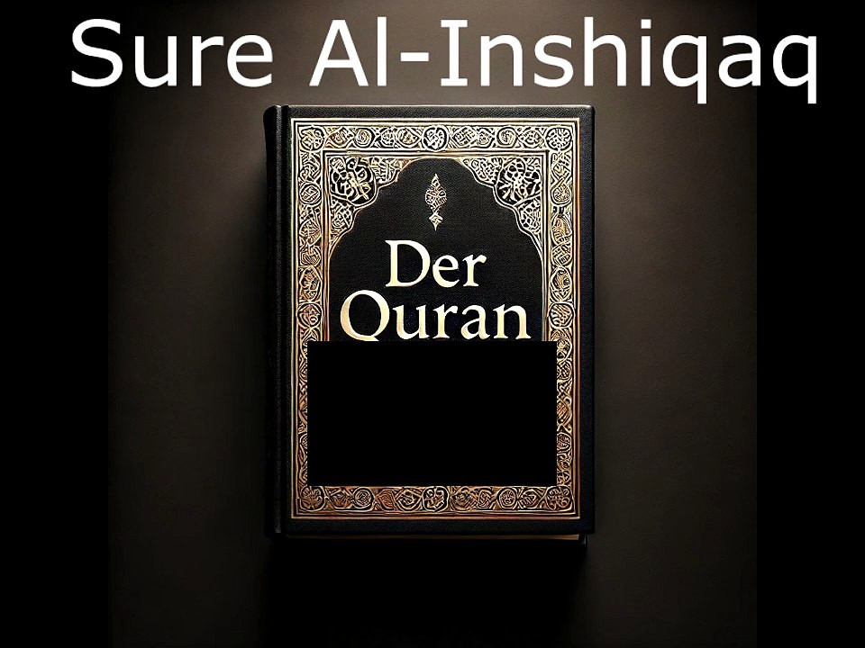 Der Quran auf Deutsch-Sure Al Inshiqaq (84)