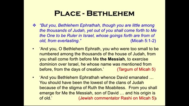 Messianic prophecies of the birth of Jesus