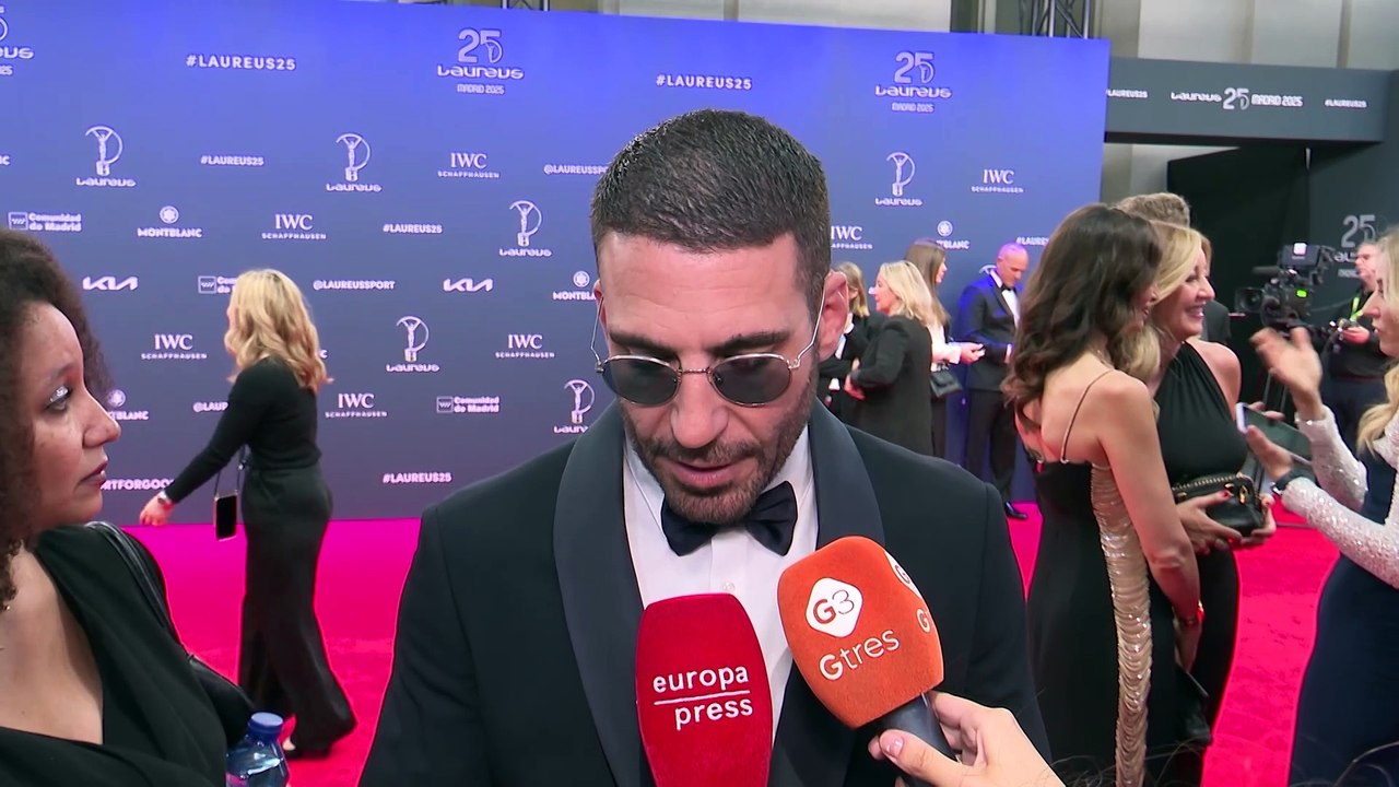 Varias celebridades recuerdan al Papa Francisco en los Premios Laureus de Madrid