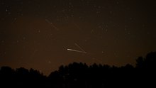 Ankara'da ‘Lyrid meteor yağmuru' gözlemlendi