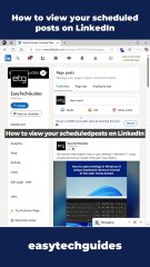 How to view your scheduled posts on LinkedIn