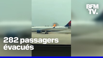 États-Unis: un avion en feu évacué à l'aéroport d'Orlando