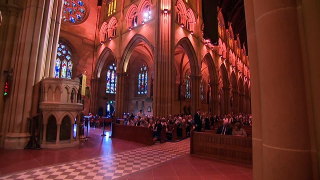 Australian Catholics attend special mass services to mourn Pope
