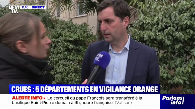 Crues: record du pic de crue battu, cinq départements toujours en vigilance orange