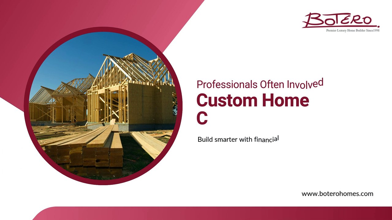 Professionals Often Involved in the Custom Home Construction Process