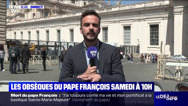 Mort du pape: Donald Trump, Emmanuel Macron et Volodymyr Zelensky présents aux obsèques