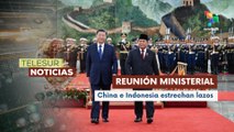 China e  Indonesia fortalecen lazos estratégicos en el marco de su primera reunión ministerial