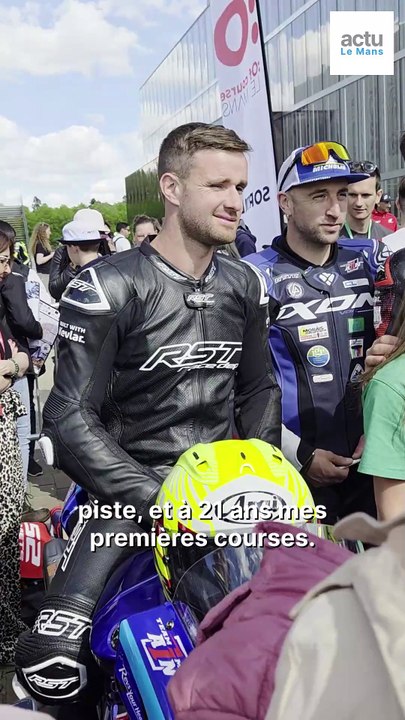 24 Heures Motos avec un pilote du Mans, Vincent Ferré