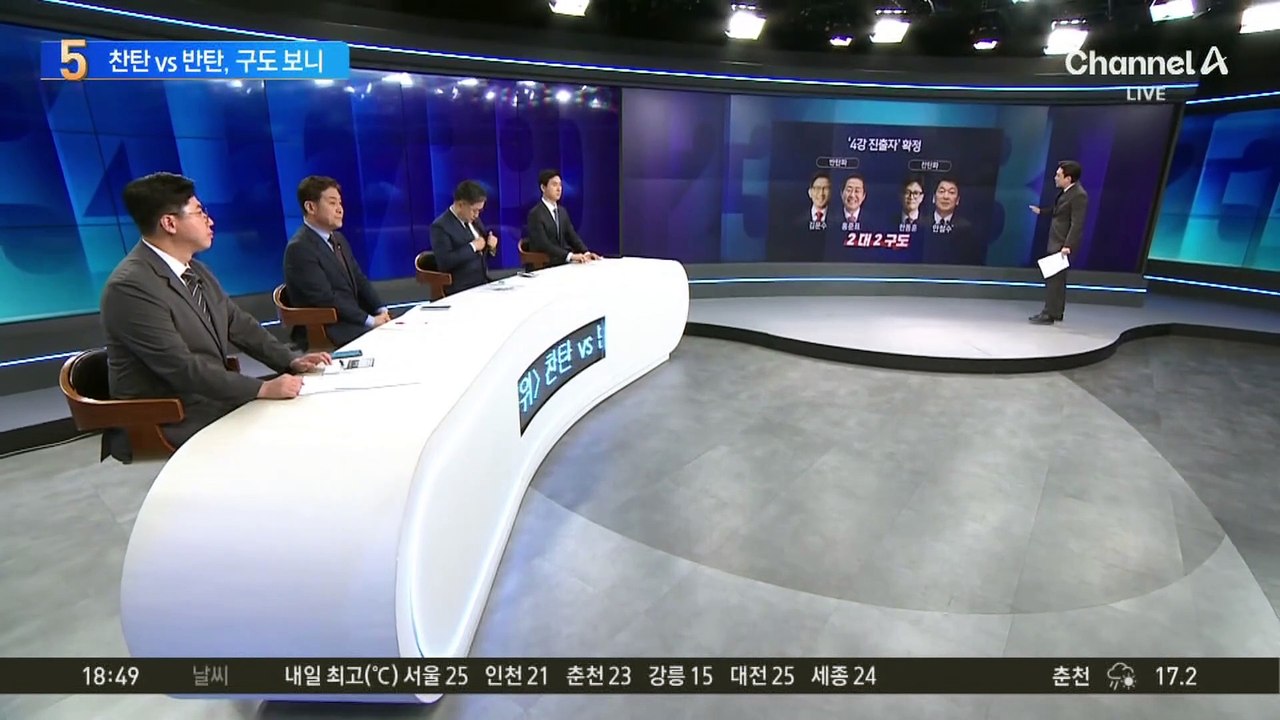 찬탄 vs 반탄…국민의힘 경선 구도 보니