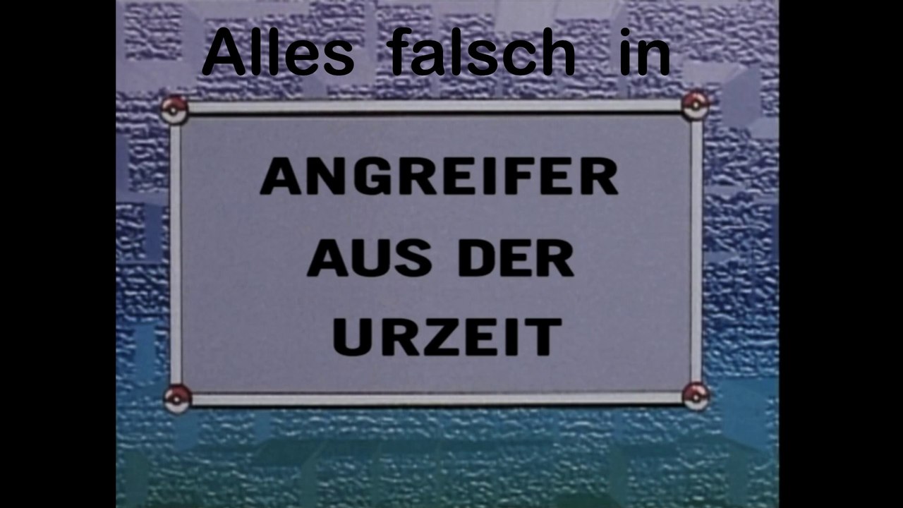 Alles Falsch in Pokémon: Episode 45 (Angreifer aus der Urzeit)