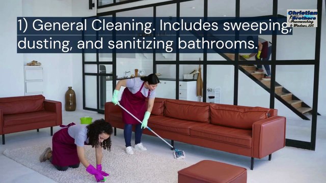 A Full Overview to the Roles of House Cleaning Services - Christian Brothers Powerwashing and Windows