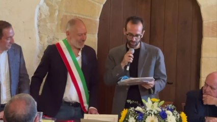 A Claudio Cerasa la cittadinanza onoraria di Giuliana nel Palermitano