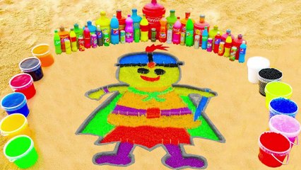 How to make Rainbow Funko POP! South Park with Orbeez, Fanta, Coca Cola, Mentos & Popular Sodas