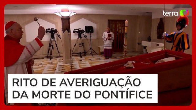 Morre papa Francisco: Vaticano divulga primeiras imagens do rito de averiguação de morte