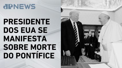 Donald Trump confirma ida ao funeral do papa Francisco