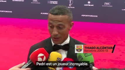 Barcelone - “L’un des meilleurs du monde” : Thiago Alcantara encense Pedri