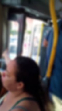 Ônibus freia ao lado de viatura e passageiros pedem socorro: “Roubo!”; sete foram presos