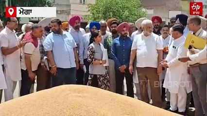 ਮੰਡੀ ਪਹੁੰਚੇ ਮੰਤਰੀ, ਆੜਤੀ ਨੇ ਕਿਹਾ- ਨਹੀਂ ਹੋ ਰਹੀ ਲਿਫਟਿੰਗ