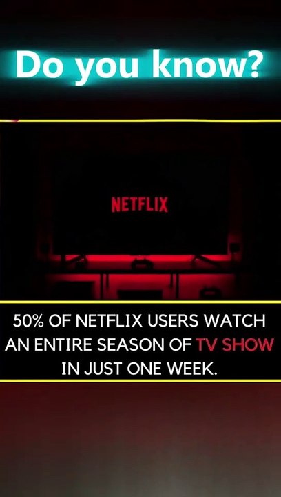 Half of Netflix Users Binge Entire Seasons in Just One Week! 🍿📺