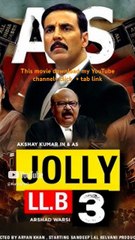 Watch Jolly LLB 3 in Hindi on My Channel 🎬 – Don't Miss Out!