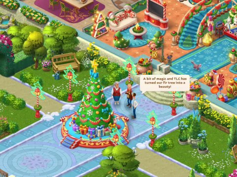 🏡Let’s Play Homescapes: All Christmas Decorations 🎄