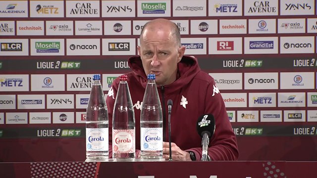 Metz - Red Star, la réaction de Stéphane Le Mignan