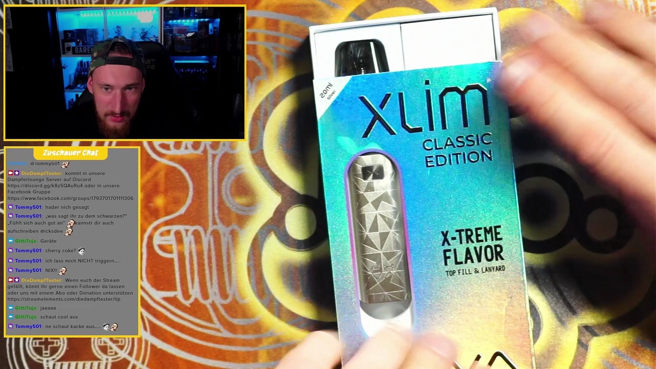 OXVA Xlim Classic Edition Podsystem Auspacken und Testen