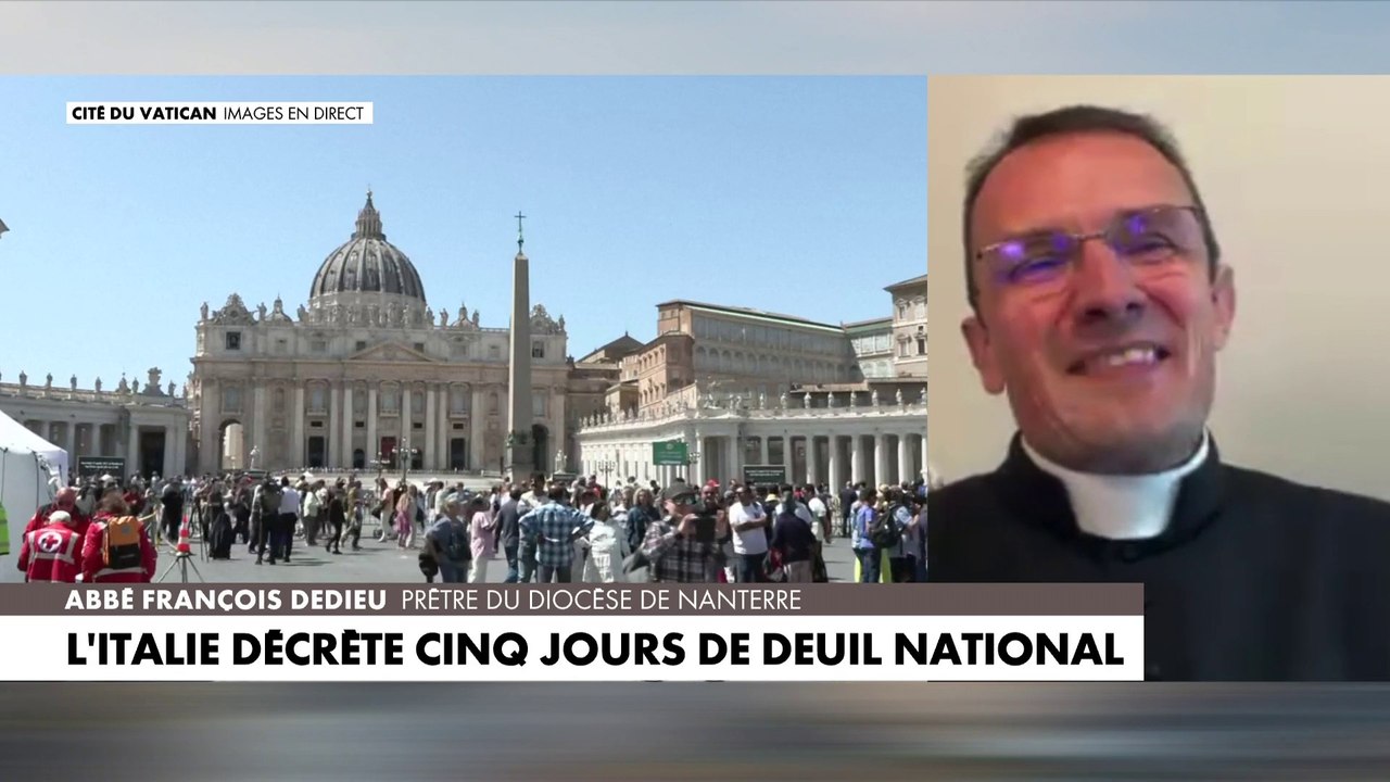 Abbé François Dedieu : «Le pape François s'était présenté comme un pape de transition»