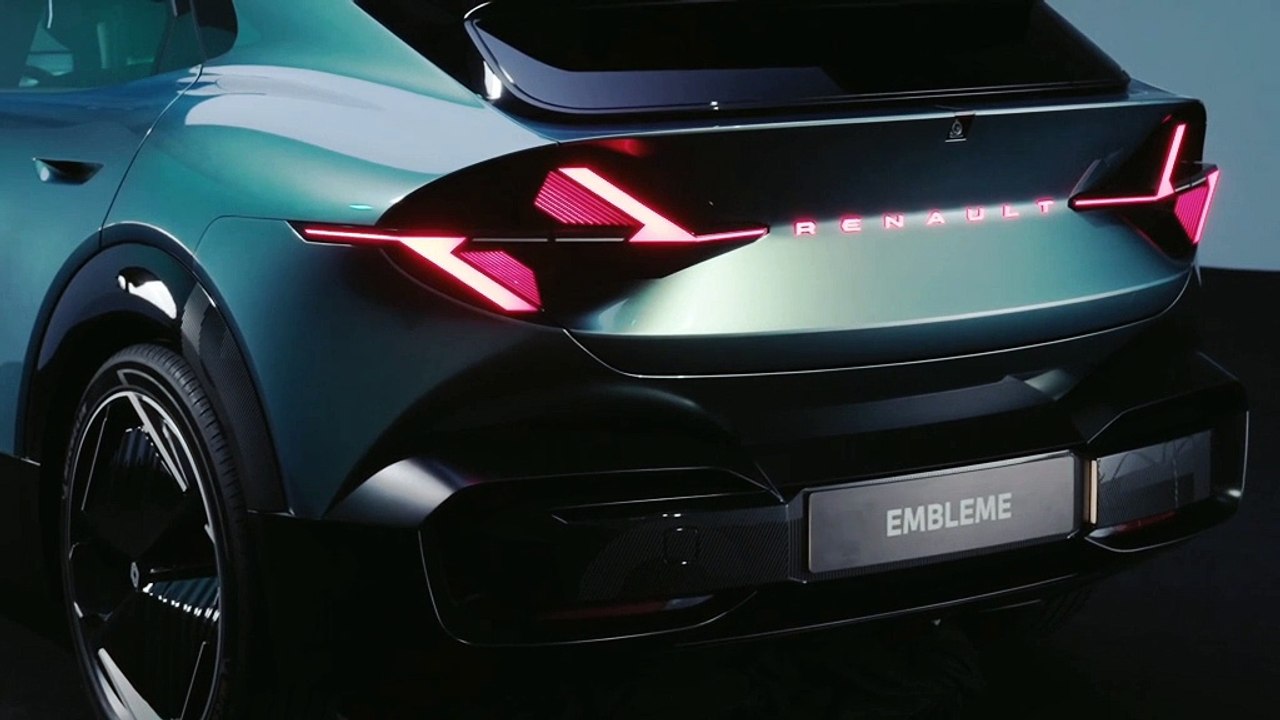 Le demo car Renault Emblème a été conçu dans une démarche de décarbonation maximisée