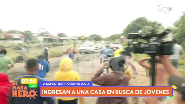 “ME PAGARON BS 100”: CAPTURAN A JÓVENES QUE BUSCABAN DESALOJAR A VECINOS EN EL BARRIO SANTA LUCÍA
