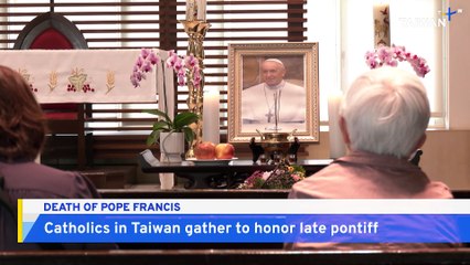 Catholics in Taiwan Mourn Pope Francis
