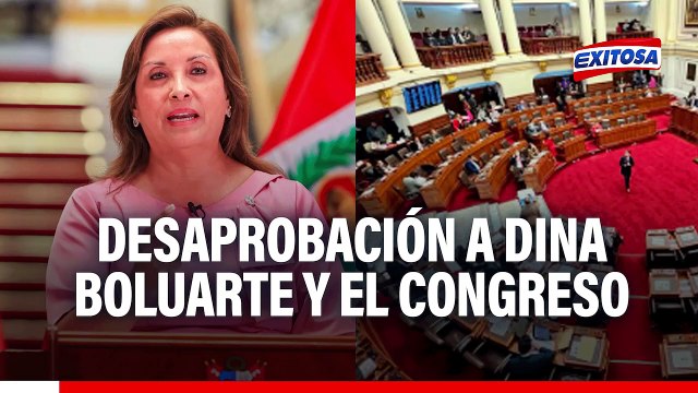 Descontento nacional: Solo el 3 % de los peruanos aprueba a Dina Boluarte y el 5 % al Congreso, según Ipsos