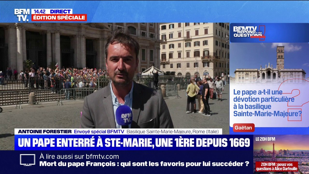 Le pape a-t-il une dévotion particulière à la basilique Sainte-Marie-Majeure? BFMTV répond à vos questions