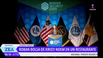 Roban el bolso de la secretaria de Seguridad Nacional de EE.UU., Kristi Noem
