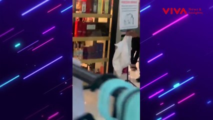 Mandi Minyak Goreng, WNA Ngamuk di Supermarket Kalibata City